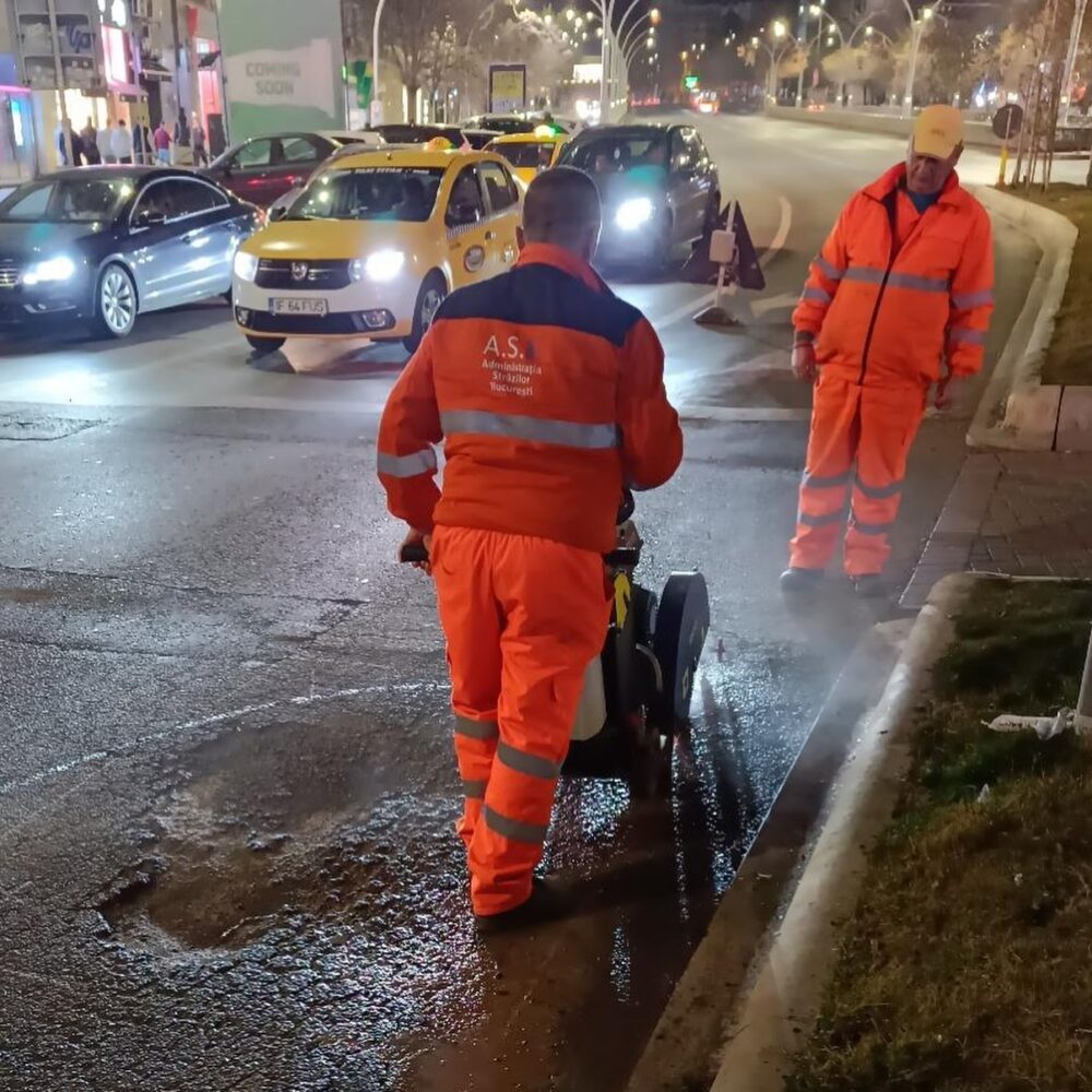 repararea străzilor găurite