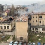 Încă un incendiu la Școala de Meserii „Ciocanul”. Pompierii intervin cu cinci autospeciale de stingere