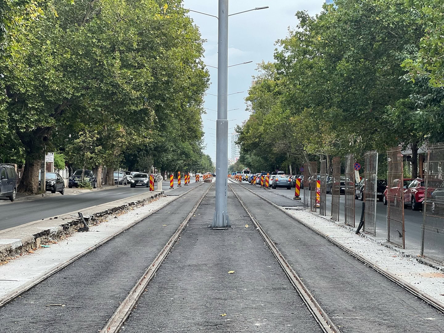 Șantierul liniei 5, prelungit cu încă opt luni. FOTO: Arhivă via Facebook / Stelian Bujduveanu