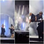 Colaj piesă de teatru TNB. FOTO via mariusdumitrupopo, TikTok