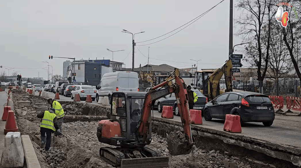Sector 4 | Începe construcţia pasajului Apărătorii Patriei. Primăria anunţă devierea traficului. FOTO: PS4