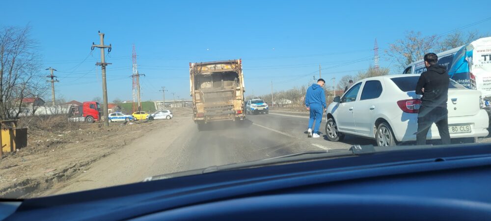 Accident în lanț pe Centura Bucureștiului