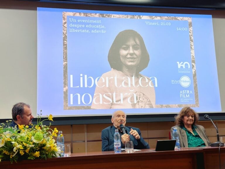 Ana Blandiana, după ce filmul despre viața ei a fost prezentat studenților din București: „Scopul nostru este să vă intereseze societatea în care trăiți”