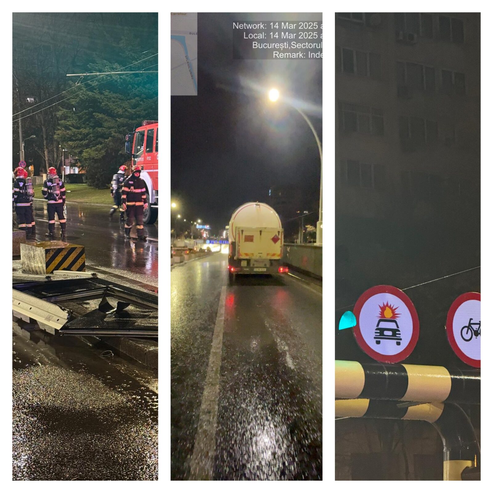 Amendă de 1800 de lei pentru şoferul cisternei de GPL