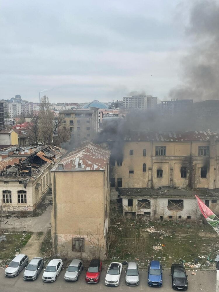 incendiu la școala de meserii