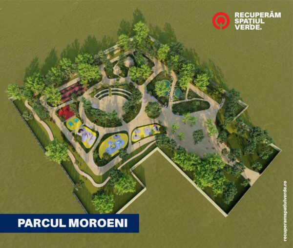 1,2 hectare de spații verzi recuperate