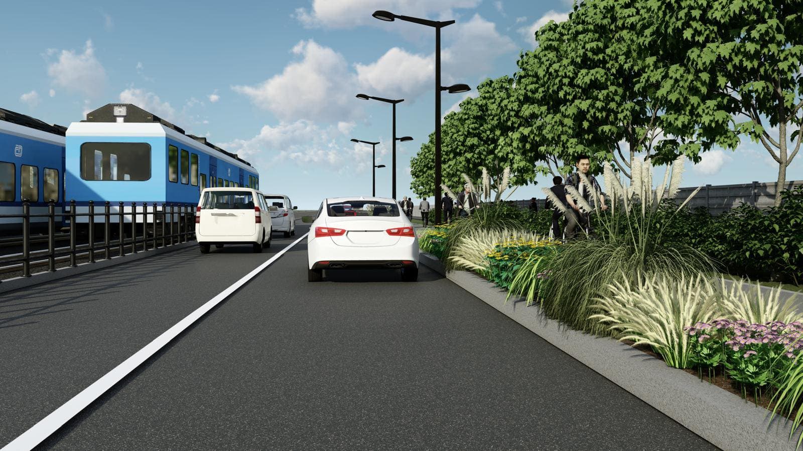 FOTO din proiectul pentru supralăgire Prelungirea Ghencea