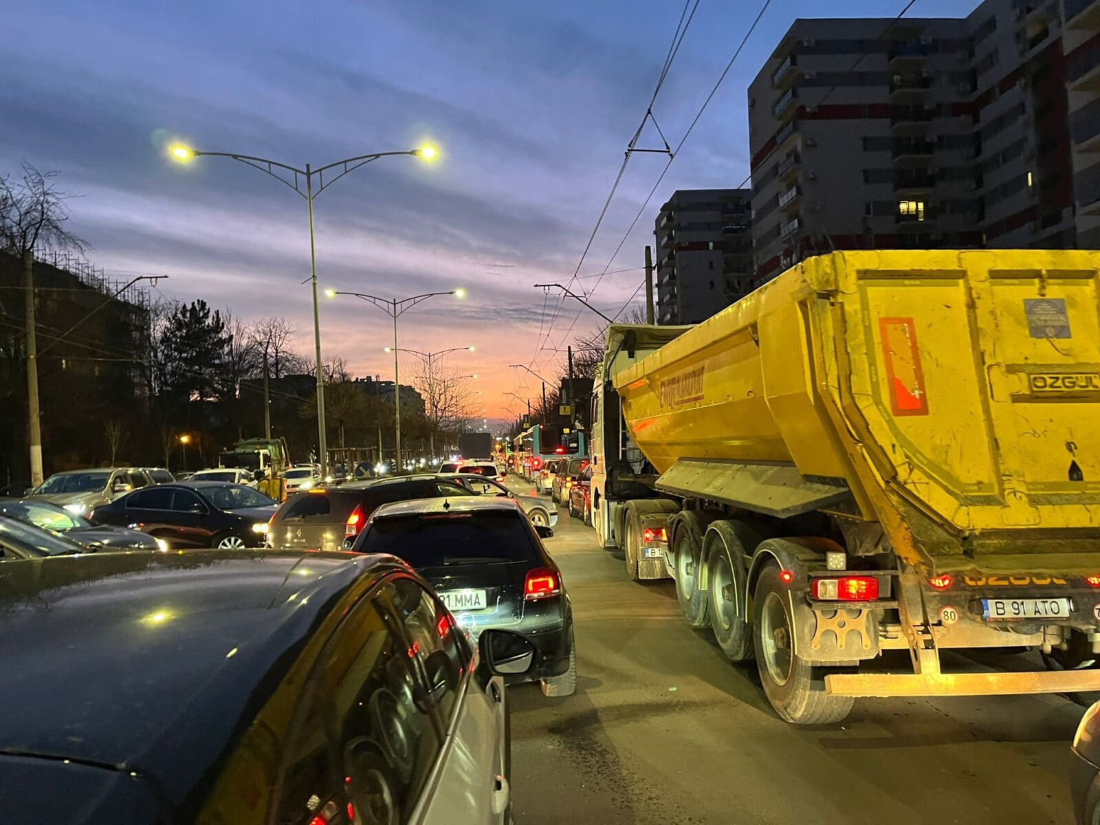 Poluare în Bucureşti. FOTO: Ionuţ Lepa