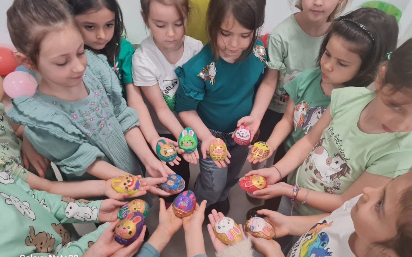 Ateliere creative de Paște, la Primaria Sectorului 1. FOTO: PS1