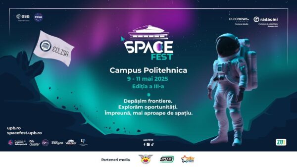 SpaceFEST 2025 revine, în Capitală, în perioada 9-11 mai. FOTO: Comunicat de Presă