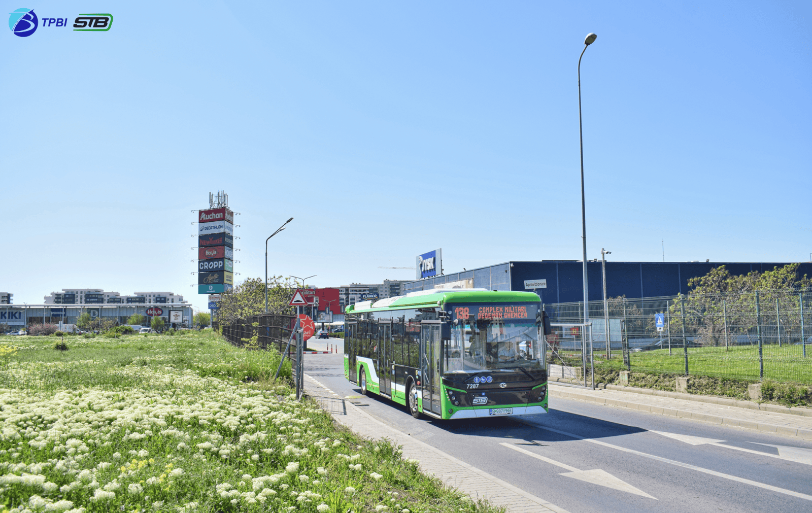 Traseul liniei 138 se prelungește de pe 3 mai. FOTO: TPBI