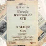 STB: Paradă cu tramvaie, muzică de fanfară și povești urbane de 1 mai