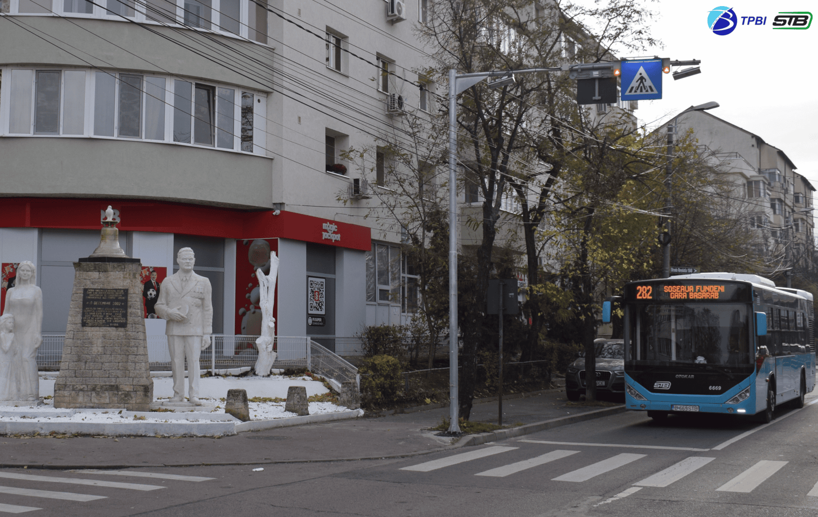 Linia 282 va fi deviată de pe Strada Maior Vasile Băcilă în perioadele 25-28.04.2025, 06-09.06.2025 și 19-22.09.2025. FOTO: TPBI