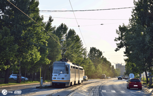 Linia 36 de tramvai, deviată din cauza degradării şinelor. Cum vor fi afectaţi călătorii. Foto: TPBI