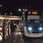 Tramvaiele liniei 41 vor circula până în jurul orei 3:00, în Noaptea de Înviere. FOTO: TPBI