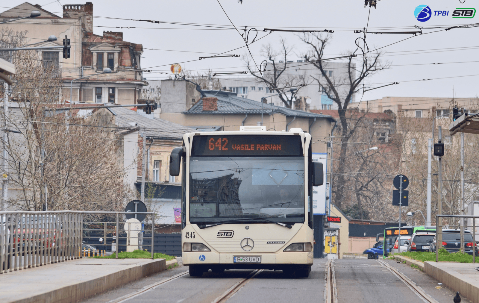 Linia de autobuz 42 se suspendă, din 16 aprilie. FOTO: TPBI