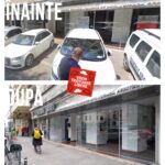 Cum a fost eliberat un trotuar din centrul Capitalei. „Facem petiții încă din 2022”. Foto: Vrem schimbare/ FB