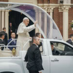 Papa Francisc la București. FOTO: Lavinia Cioacă, INQUAM
