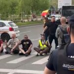 Traficul blocat pe Mircea Vodă de protestatari nemulţumiţi de decizia ÎCCJ