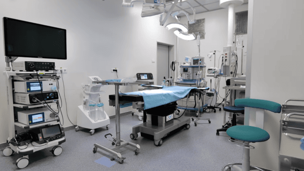 Sală nouă de operaţii la Spitalul Judeţean Ilfov. Foto: Captură de ecran