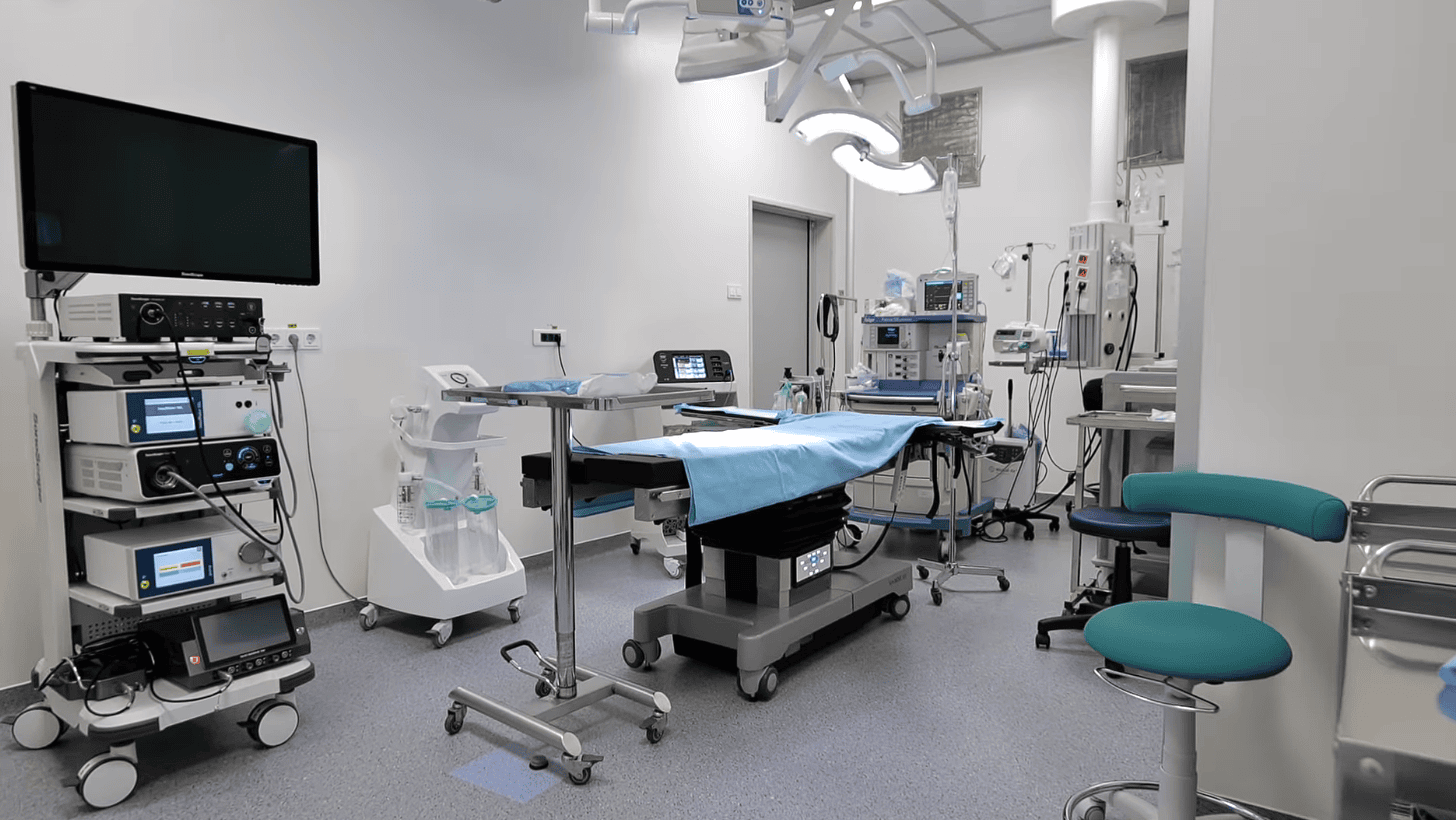 Sală nouă de operaţii la Spitalul Judeţean Ilfov. Foto: Captură de ecran