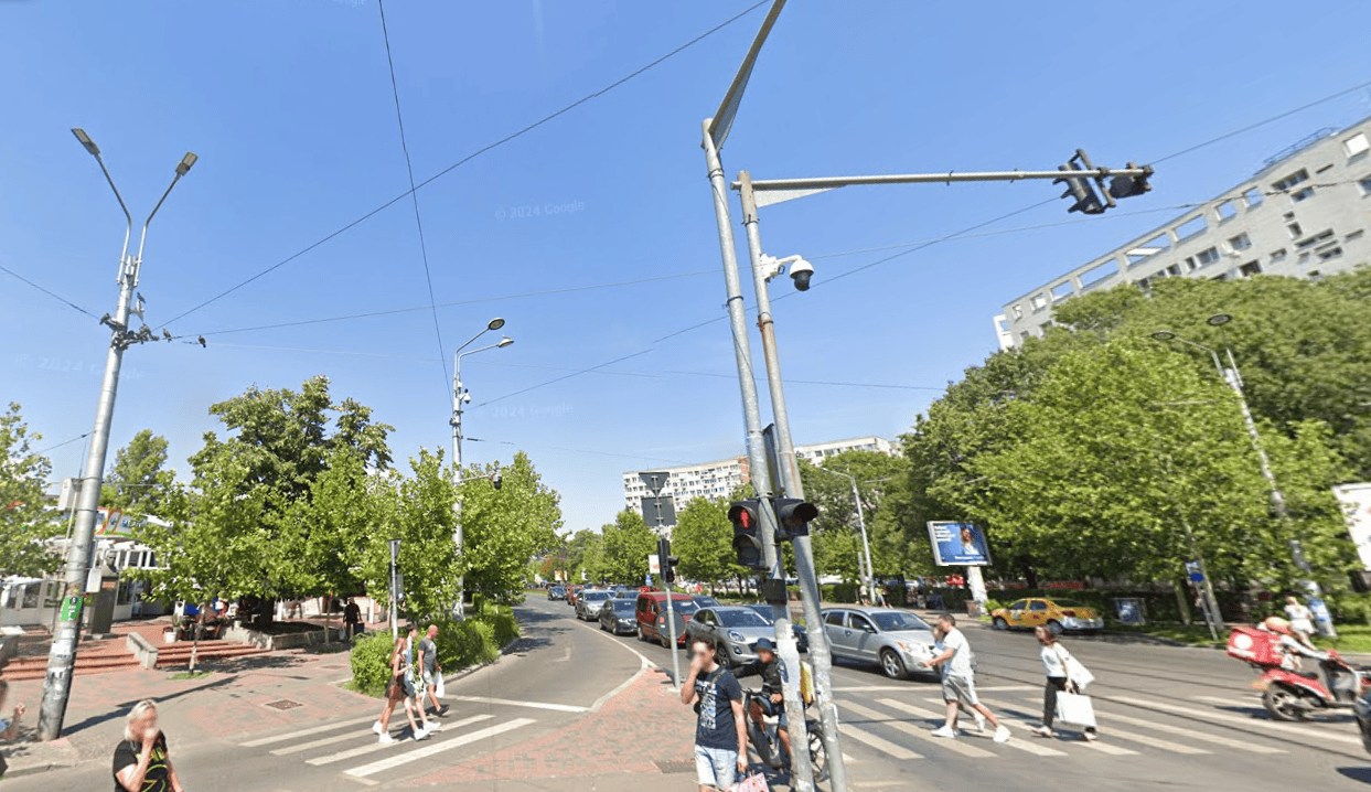 Mentenanță de 1 mil. euro în S3, pentru sistem de supraveghere stradal. FOTO: Google Street View