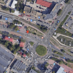 Piaţa Republica, transformată în parcare cu opt etaje. Foto: Google Maps