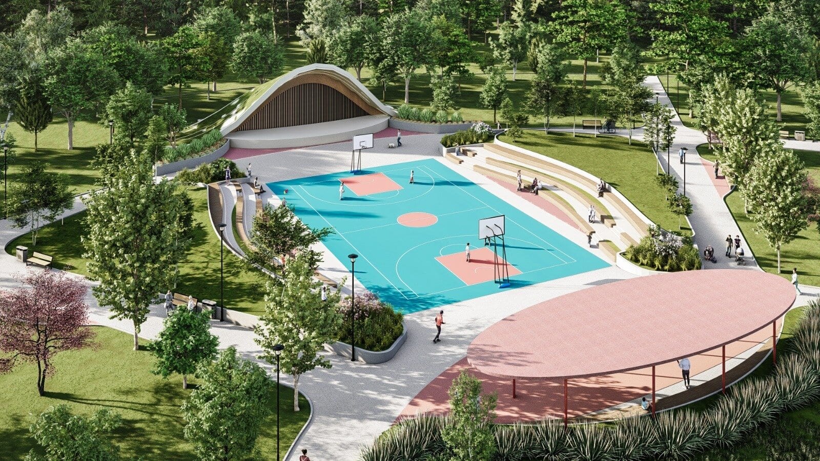 Scenă nouă în Parcul Crângași