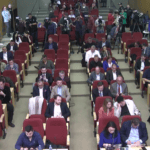 Bugetul Capitalei, adoptat. FOTO: captură feed live PMB