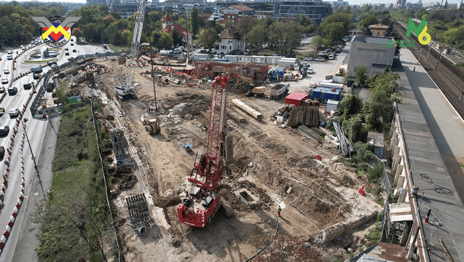 Explozie pe Magistrala 6 Otopeni, în stația Băneasa. Un muncitor a fost rănit. Foto: Arhivă- Metrorex