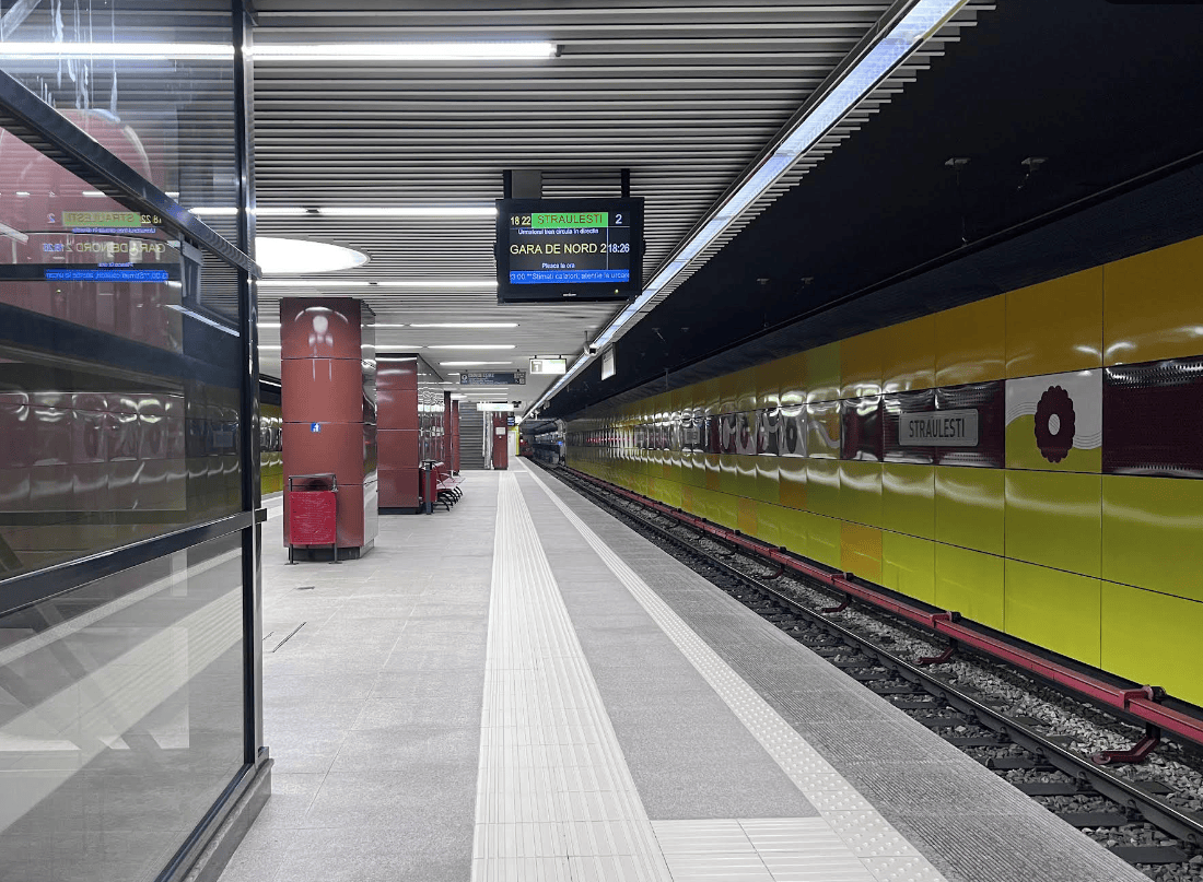 Achiziţia de noi trenuri de metrou pentru Gara de Nord - Străuleşti, pe masa Guvernului. FOTO: Andrei Bucur, via Google Maps