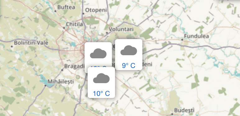 Vremea în noaptea de Înviere