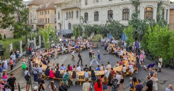 Amzei Block Party, un eveniment marca La Mița Biciclista. FOTO: Facebook
