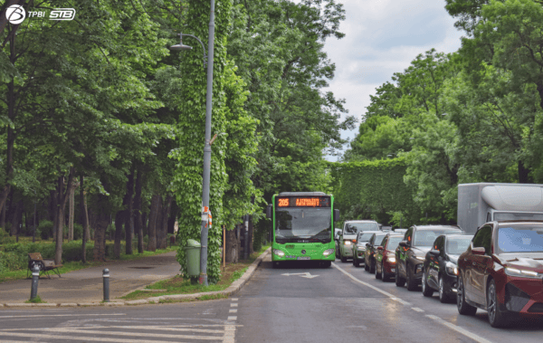 Trei linii STB vor deviate în weekend, pentru evenimentul „Pizza Fest”. FOTO: TPBI