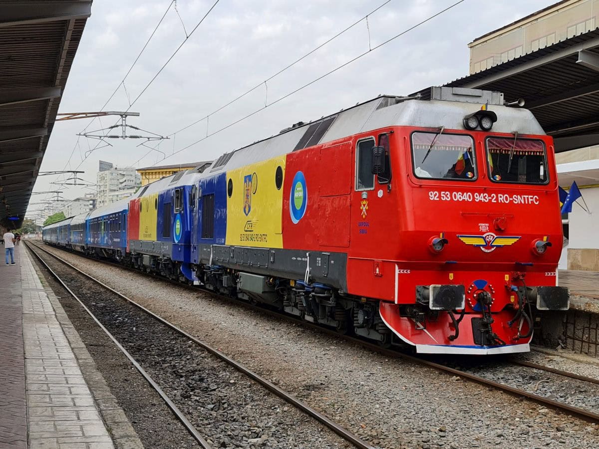 Trenul internațional „România”direct de la București către Varna, Sofia, Istanbul și retur, din 13 iunie. Foto: hotnews.ro