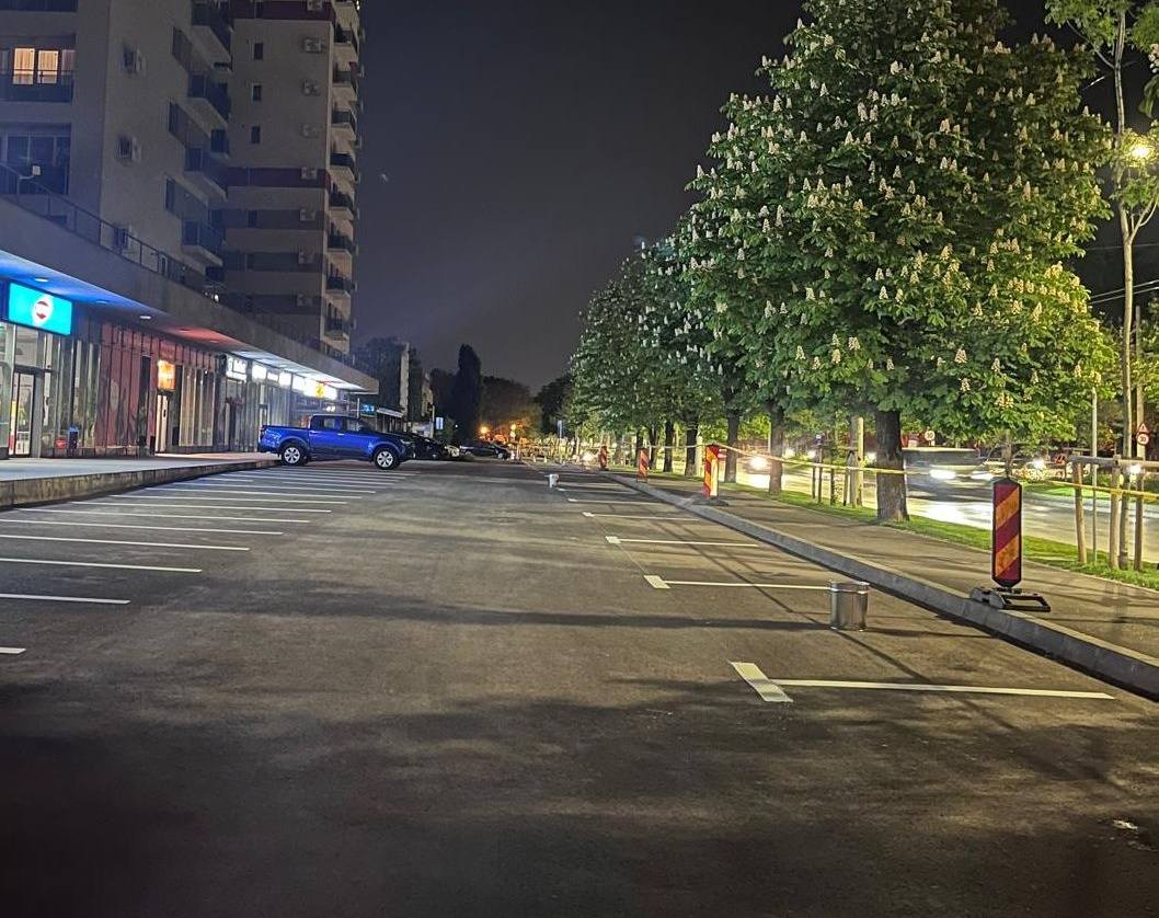 Sector 6 | Noi locuri de parcare, cu plată, pe Iuliu Maniu. FOTO: PS6