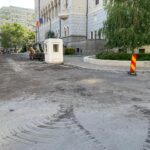 Parcărilor din jurul Primăriei Sectorului 1, asfaltate pentru 1 iunie