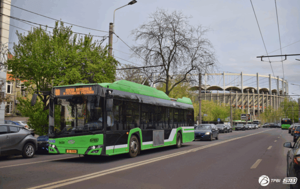 Trei linii STB ar putea fi deviate, sâmbătă, în zona Arenei Naționale. FOTO: TPBI