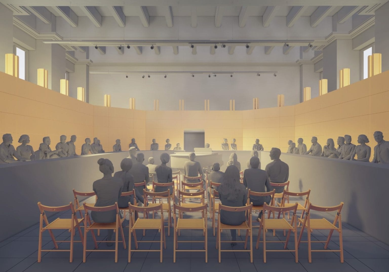 Cum va arăta „Primăria Galbenă” din Piața Amzei