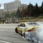 „Campionatul Național de Drift” deviază în weekend liniile 63, 385 și N101. FOTO: Agerpres