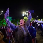 Spiritul Europei, în marșul spre Piața Victoriei, surprins de fotoreporterii Inquam
