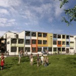 Peste 1.500 elevi ar urma să fie mutaţi în containere. Investiţie de 33 milioane lei. Foto: Captură de ecran Studiu de Fezabilitate