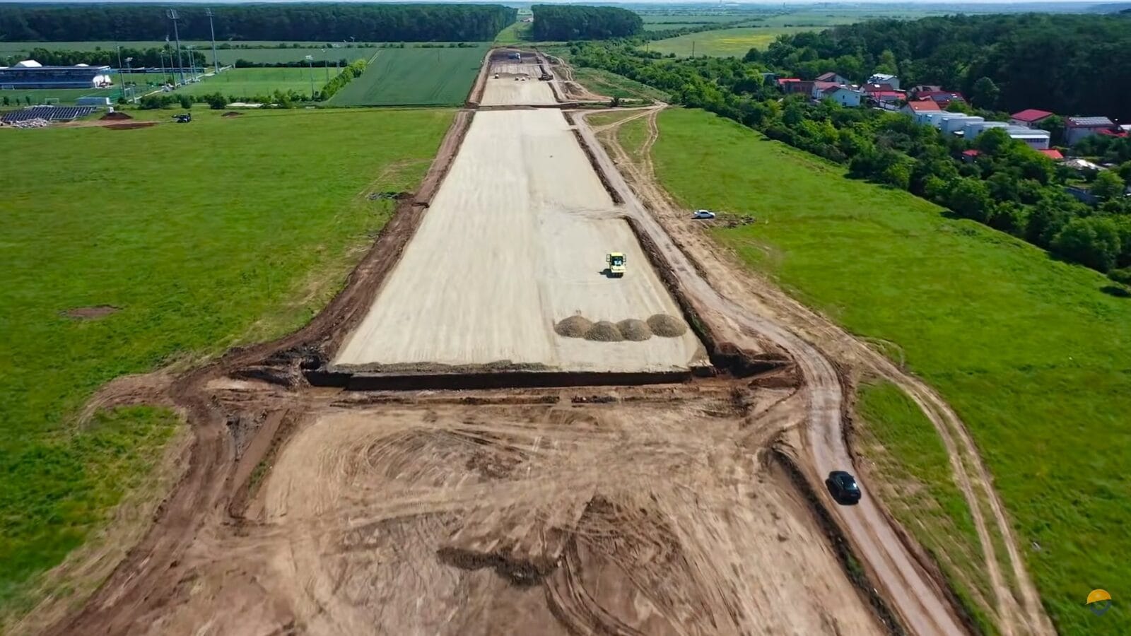 lucrările pe A0 Nord