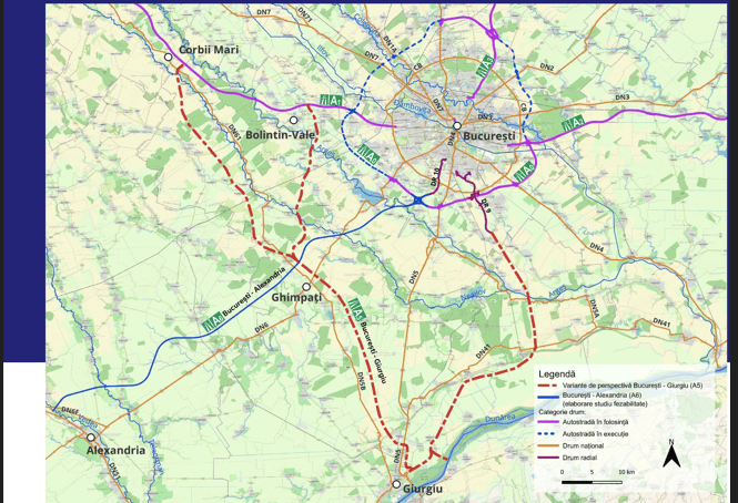 licitaţia pentru A5 Bucureşti - Giurgiu