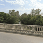 Râul Dâmboviţa în zona localităţii Lunguleţu. FOTO: arhivă Google