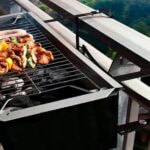 grătar pe balcon