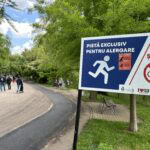 Pista de alergare din Parcul IOR a fost asfaltată. Foto: Cătălin Anghel-Dimache