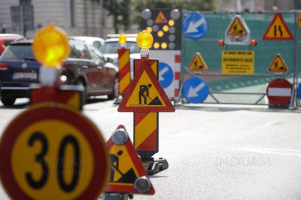 Trafic restricționat pe Bd. Carol I, până pe 23 mai. FOTO: Arhiva