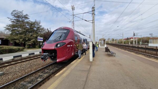 trenul nou pe București-Constanța