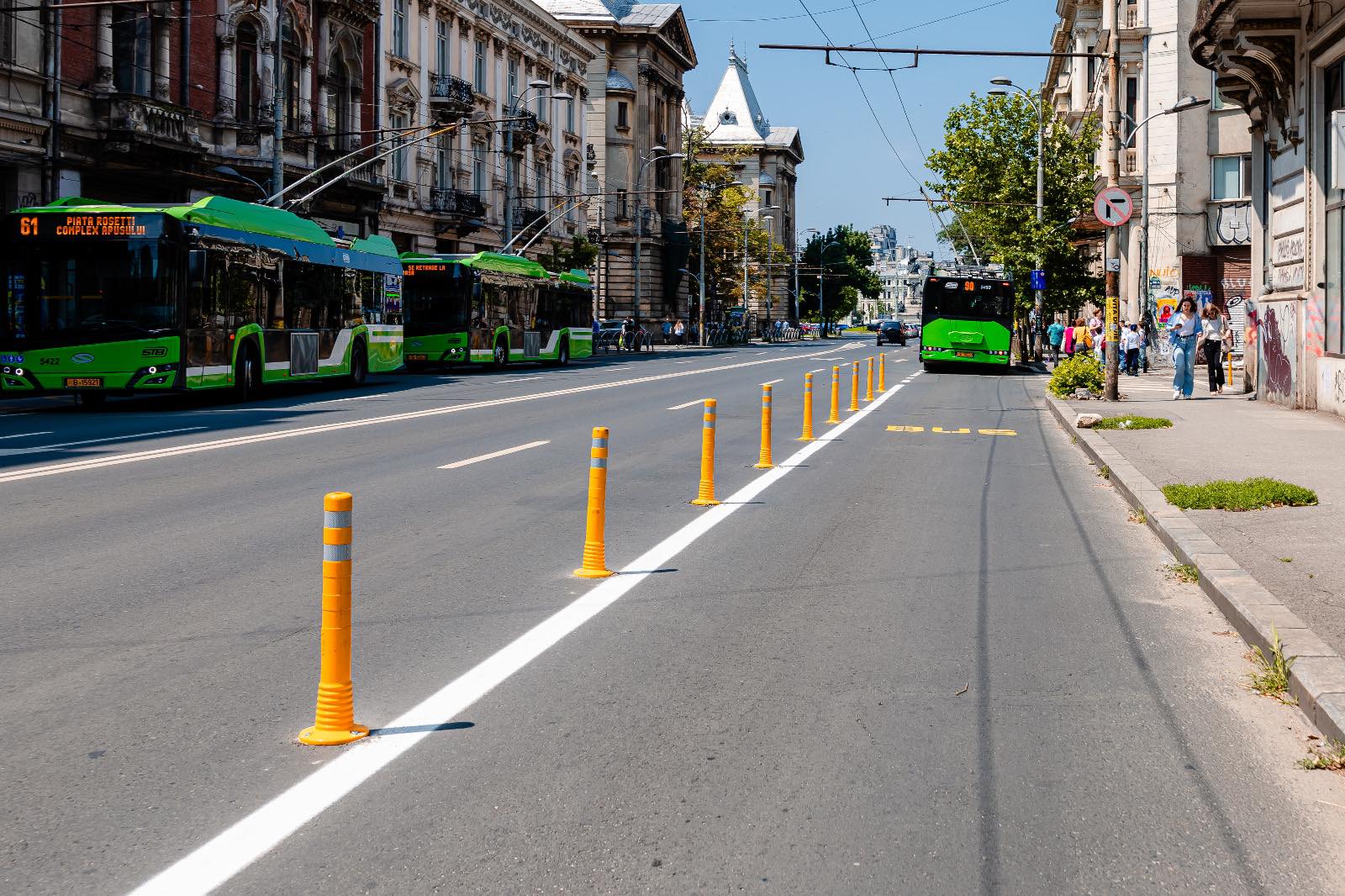 Benzi unice pentru autobuz pe încă trei artere din Capitală | FOTO: Stelian Budjuveanu (Facebook)